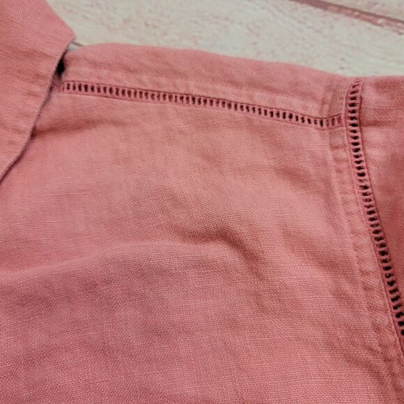 Units Linen button-down shirt M - Picture 3 of 5